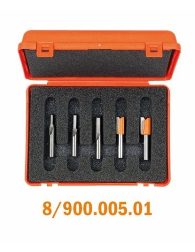 900.005.01 Zestaw frezów HM S8