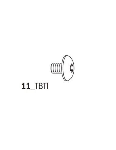 Śrubka M6x8.7x12 TSPEIdo użytku z korpusami  2,2mm