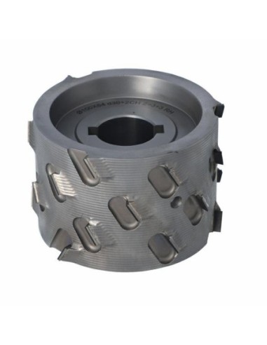 DGM.Głowica D100 l64 d30+2CHZ3+3 (24) H4,5 RH podfrez. górne 10 mm + kołnierz dolny 6 mm