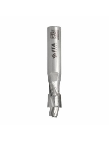 FrezDIA Z2+1 D12 I 28 L 77 S12x40RH  (6+1)PCD a25° H2,5 4spirale korpus:STAL