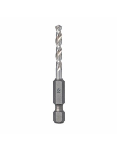 Wiertło HSS do metalu uchwyt HEX 4X60 MMD4 I20L60S1/4” heksagonalny