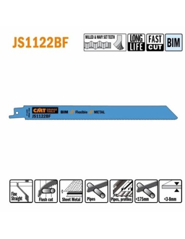 JS1122BF-20 Piła szablasta L  225I  205 H  19 K  0,90 TS   1,8