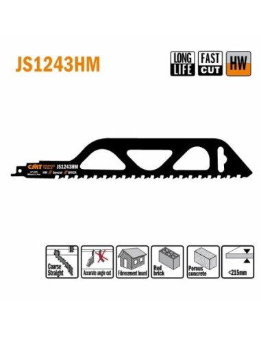 JS1243HM Piła szablasta L  305I  250 H  50 K  1,50 TS  12,7