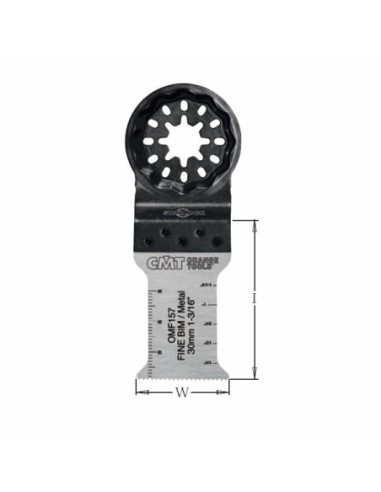 OMF157-X1 Brzeszczot oscylacyjny W30I50 TS 1,2 TPI21 1 szt. STARLOCK