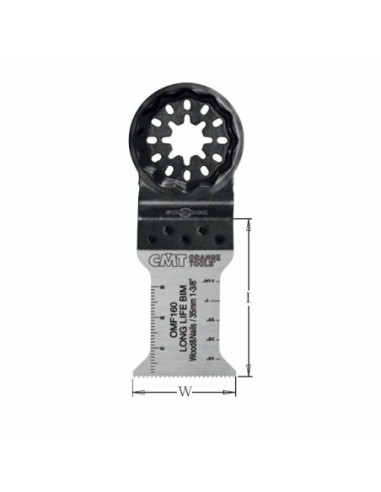 OMF160-X5 Brzeszczot oscylacyjny W35I50 TS 1,4 TPI18 5 szt. STARLOCK