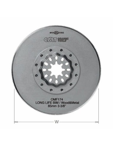 OMF174-X1 Brzeszczot oscylacyjny W85K 0,7 TS 1,27 TPI20 1 szt. STARLOCK