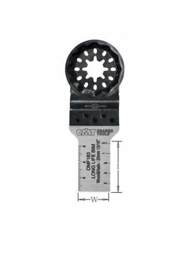OMF183-X1 Brzeszczot oscylacyjny W20I34 TS 1,4 TPI18 1 szt. STARLOCK