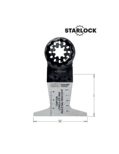 OMF228-X1 Brzeszczot oscylacyjny W65I50 TS 1,4 TPI18  1szt. STARLOCK
