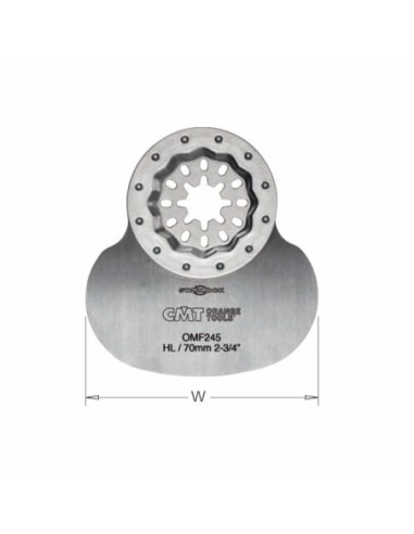 OMF245-X5 Brzeszczot oscylacyjny W60K2,2 5 szt. STARLOCK