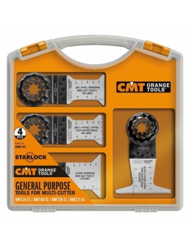 OMF-X4 Zestaw 4 brzeszczotów STARLOCKzawiera OMF126-X1, OMF160-X1, OMF221-X1, OMF230-X1