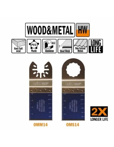 OMS14 Brzeszczot oscylacyjny W35 I40TPI20 1 szt. uchywt pod Fein i Festools