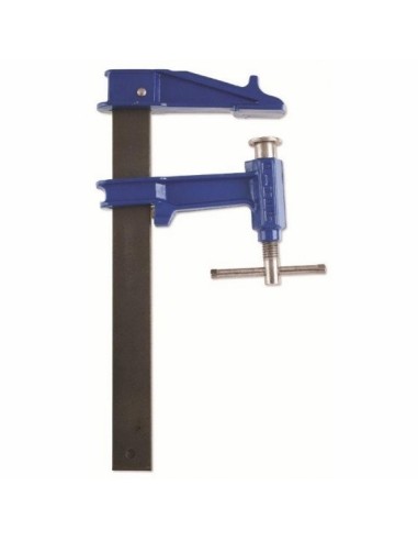 Ścisk śrubowy tłokowy Piher R-150 cmmax. siła nacisku 1000 kg , ramię 15 cm, szyna 40x10 mm, rękojeść T