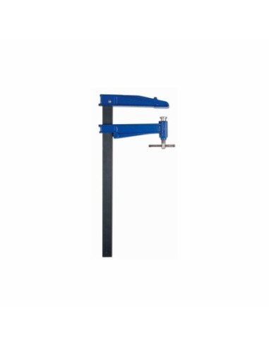 Ścisk śrubowy tłokowy Piher S-80 cmmax. siła nacisku 700 kg , ramię 22cm, szyna 40x10 mm, rękojeść T