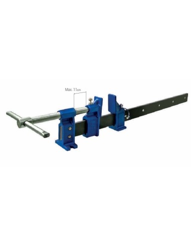 Ścisk ramowy do klejenia Piher H-275 cmmax. siła nacisku 2500 kg, ramię 6 cm, szyna 40x10 mm