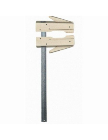 Ścisk dźwigniowy drewniany 100 cmmax. siła nacisku 50 kg, ramię 11 cm, szyna 20x5 mm