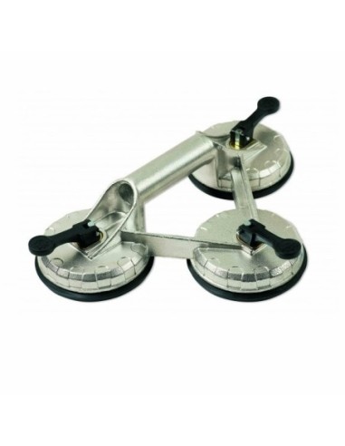 Przyssawka aluminiowa potrójna VENAL 3udźwig maks. 100 kg, średnica przyssawy 12,3 cm