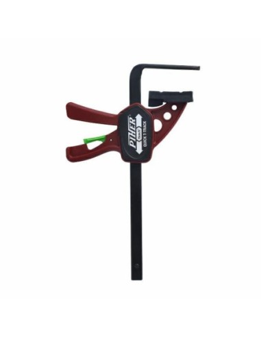 Zestaw 2szt ścisk stołowy QUICK 15 cmdo szyny, listwy prowadzącej , max. siła nacisku 60 kg , ramię 7 cm, szyna 13,9x4,4 mm