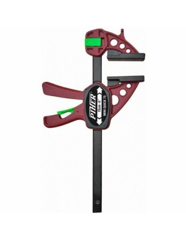 Ścisk stolarski Mini Quick 30 cmmax. siła nacisku 75 kg , ramię 6 cm, szyna 13,9x4,4 mm