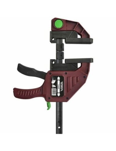 Ścisk stolarski Maxi Quick 45 cmmax. siła nacisku 300 kg , ramię 9,4 cm, szyna 20x5 mm