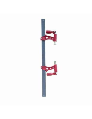 Ścisk stolarski Maxipress odwrócony F100max. siła nacisku 900 kg , ramię 12 cm, szyna 35x8 mm