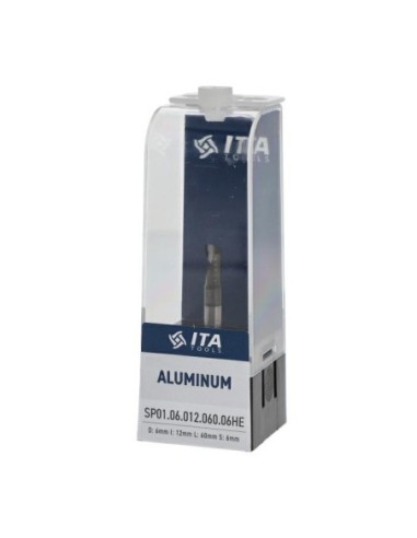 FrezVHM Z1 D6 I12 L60 S6 RH wyk.     pozytyw aluminium i tworzywa sztuczne powłoka HC