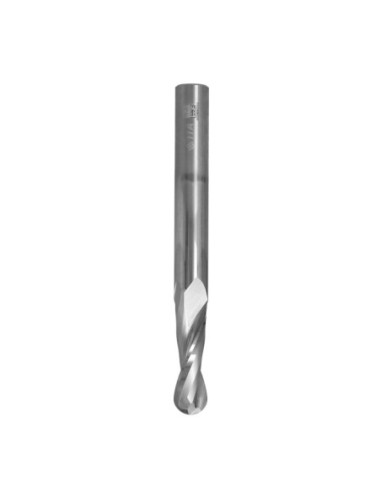 FrezVHM Z2 D16 I50 L150 S16 RHwyk. kulisty R8 aluminium i tworzywa sztuczne
