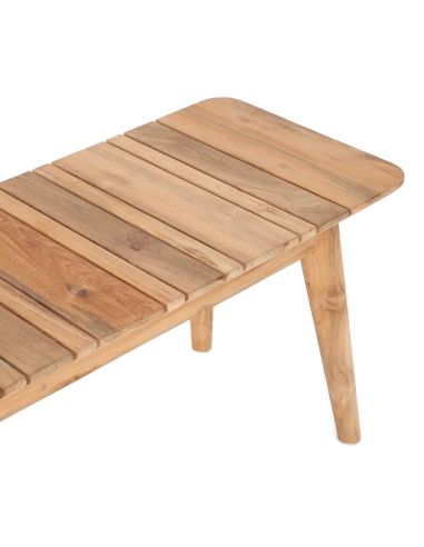 ŁAWKA SENNICA Z DREWNA TEKOWEGO 40X180X45CM