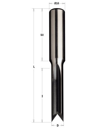 103.160.30 Frez osc. D16 I55 L110S16x50 Z2 RH&LH