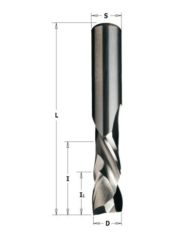 190.Frez VHM D12,7 I22,2 L76,2 S12,7Z2+2 RH I15,2