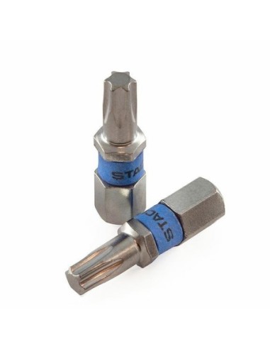 20178.STACO bit 1/4 TX25x25mm30szt. niebieski