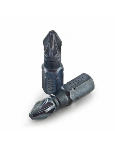 20786.STACO bit 1/4 PZ2x25mm Udarowy8 szt