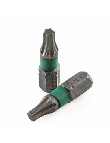 20893.STACO bit 1/4 in TX20x25mm10szt. zielony