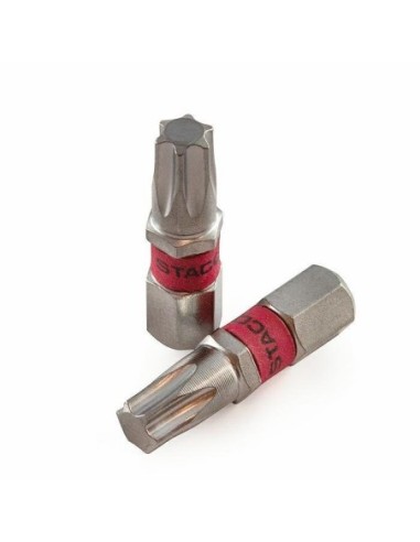 20895.STACO bit 1/4 in TX30x25mm10szt. czerwony