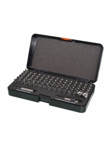 20992.STACO Zestaw bitów 92szt 1/4x25mmPH2,TX10,TX30,TX15,TX25,TX20,TX40+2 uchwyty plastikowe etui