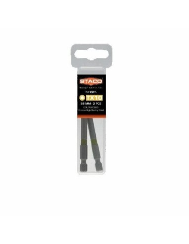 21847 STACO bit 1/4 TX10x89mm2szt zółty