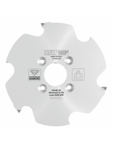 240.601.04M DIA  D100.4 F30 Z3K/P7,0/4,0 do CNC P-system Lamello