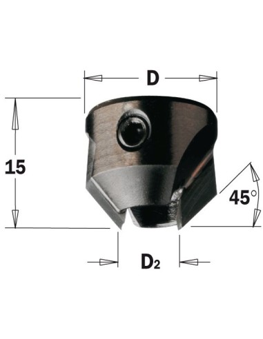 316.060.11  Gzymka HW D36 D16 RH