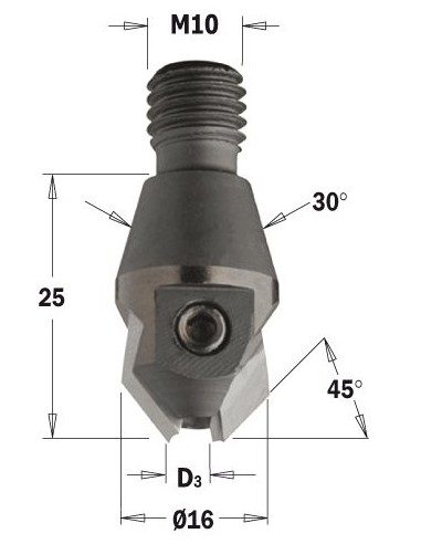 351.050.11 GZYMKA Gwin HW D5 SM10/30°