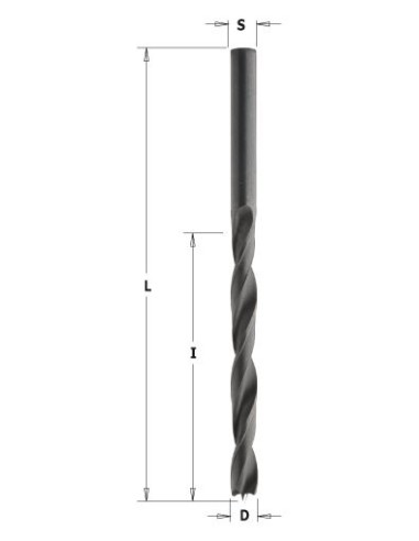 516.055.51 Wiertło NP HS D5,5 I57L93 S5,5 RH
