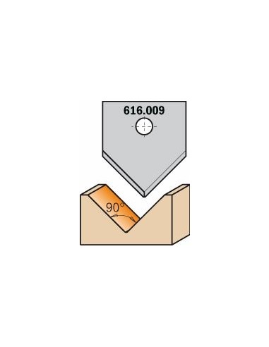 616.009 Nóż profilowy 20x20x2Profil 90