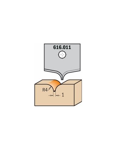 616.011 Nóż profilowy 20x20x2