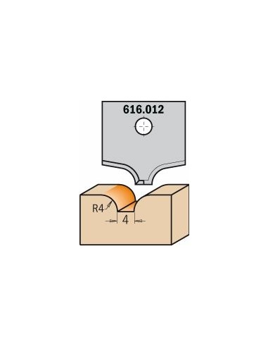 616.012 Nóż profilowy 20x20x2